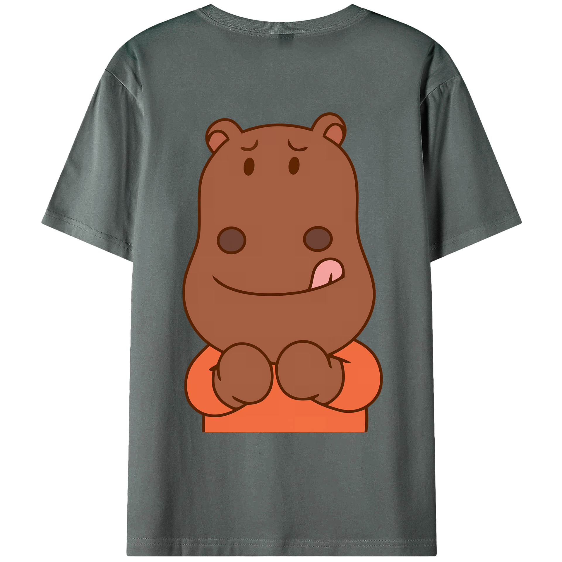 （画像用） アンパンマン Anpanman 綿100％ メンズ半袖Tシャツ（バックプリント） 通気性